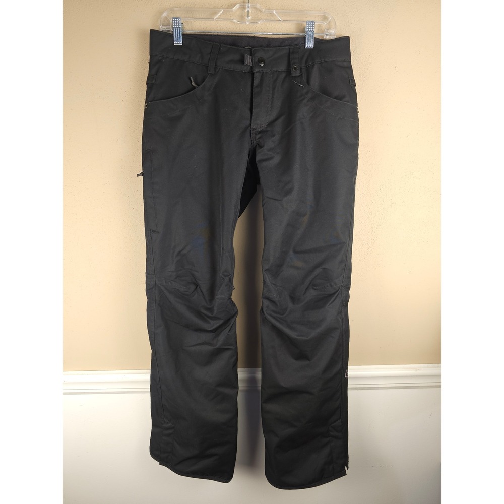 686 Womens Black Patron Insulated Snowboarding Ski Pants Small